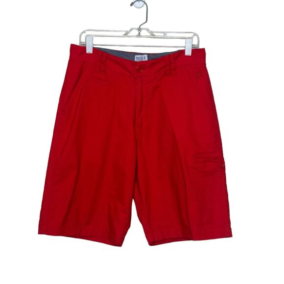 Parish-N red bermuda shorts size 32 - Picture 1 of 8